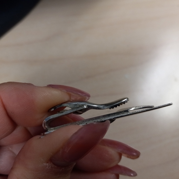 Vintage Silverware Spoon & Knife Brooch Jewelry Accessory Pin Preppy Neck Tie - Picture 3 of 13